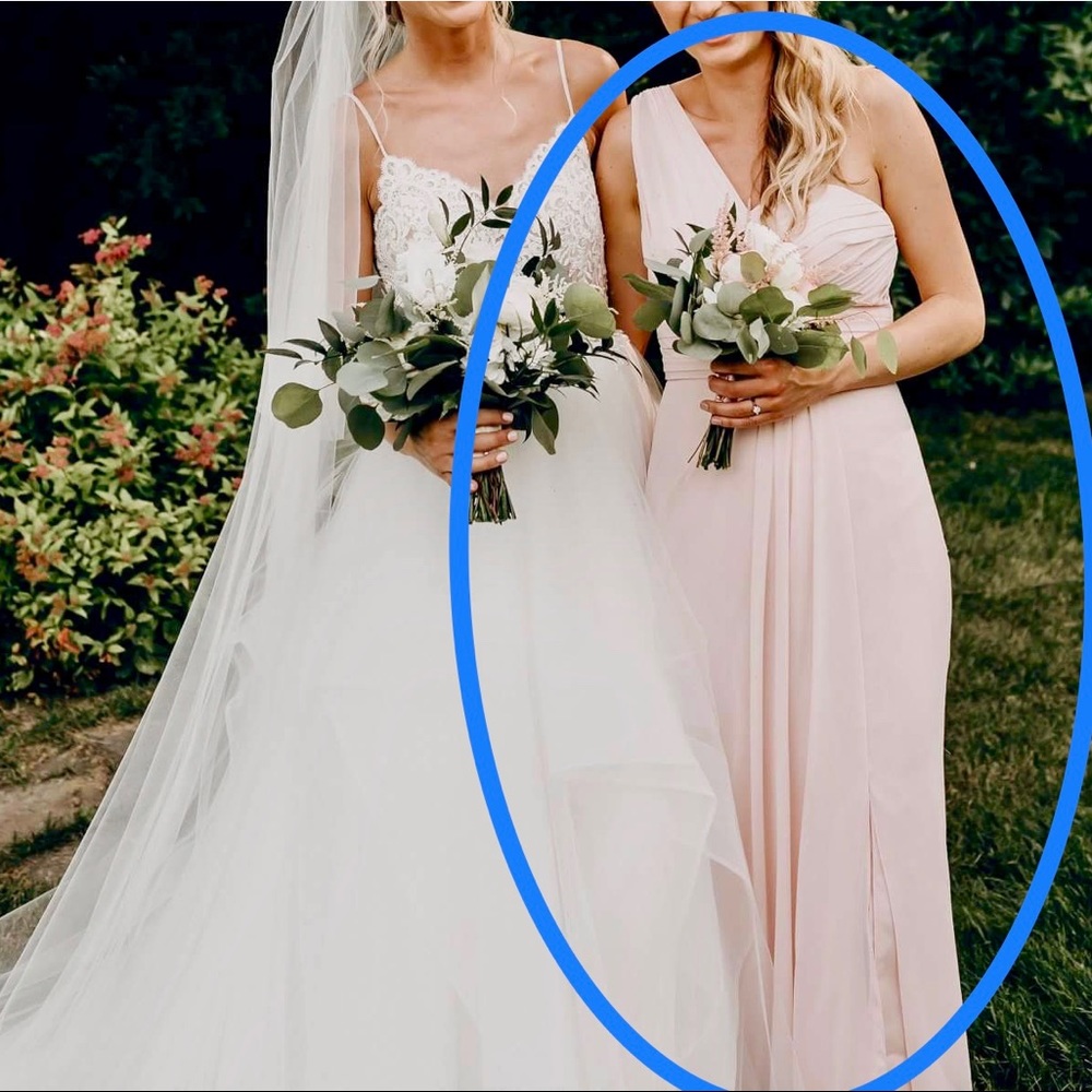 Bill Levkoff (style#749)BridesmaidDress Petal Pink